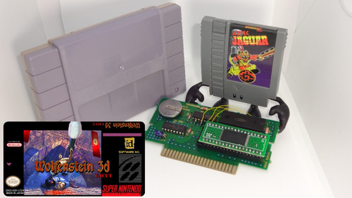 Wolfenstein 3d Uncut Snes ( Repro & Hack )