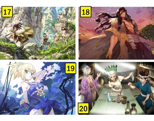 Posters A3 29x42cm Anime Dr. Stone #1 / Niponmania