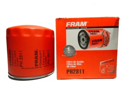 Filtro De Aceite Fram Ph2811 Fiat 147, Spazio, Fiorino, Duna