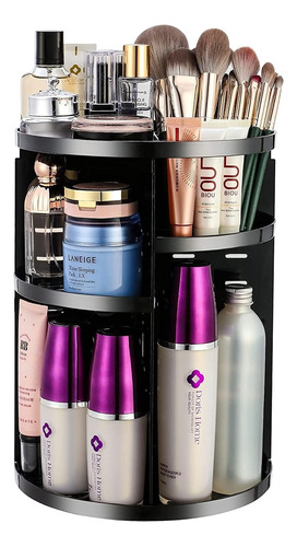 Organizador De Maquillaje Giratorio 360, Ajustable 7 Capas