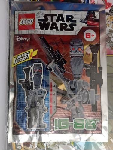 Ig 88 Caza Recompensas Lego Figura Star Wars Original Ig 11