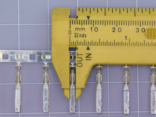 Lot Of 487 Yazaki 7116-5186-02 Term 060 Female 1.5mm Ccs