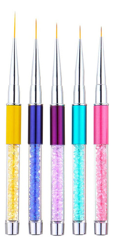 Pinceles Liner Art Liner Dibujo Plumas Profesional, 5 Unidad