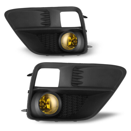 Pair Fog Lights For 2015 2016 2017 Subaru Wrx Yellow Fro Yyr
