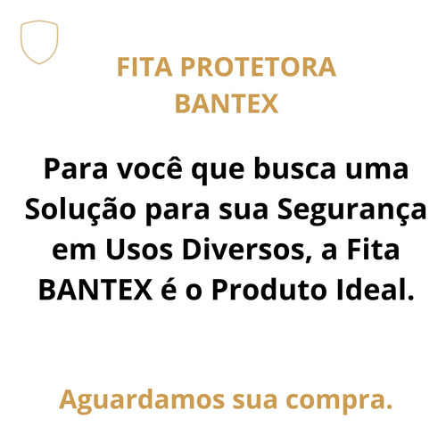 Fita Protetora Dedos Bantex Bandagem 25mm X 15m Kit 6 Un
