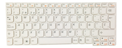 Teclado Para Lenovo Ideapad S10-3 S10-3s S100 Blanco Español