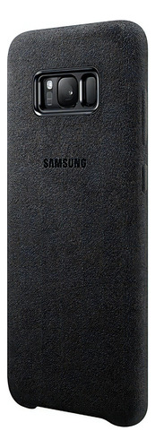 Capa Protetora Alcantara Grafite Samsung Galaxy S8 Plus Liso