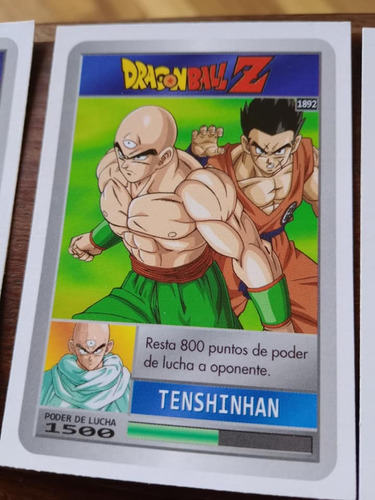 Carta Dragon Ball Sd, Tenshinhan Yamcha 1892