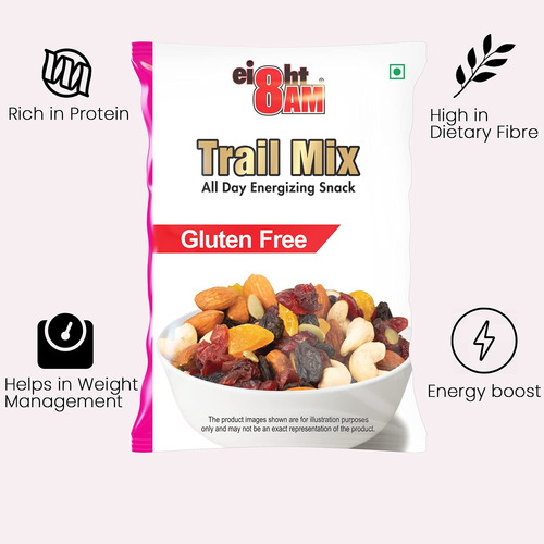 Mezcla De Superalimentos Trail Sin Gluten 8am, Elaborada Con