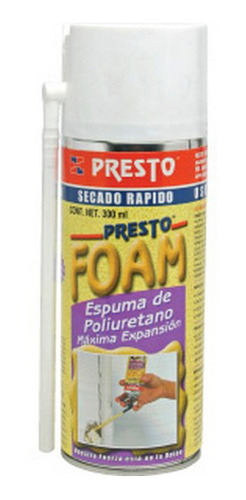 Espuma Poliuretano 300ml Presto 1030