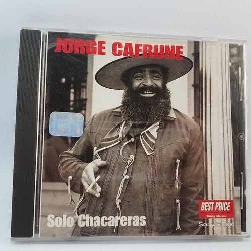 Jorge Cafrune Solo Chacareras Cd Ex 