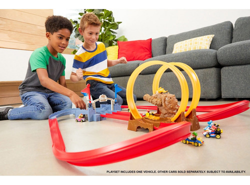 Hot Wheels Mario Kart, Pista Castillo De Bowser