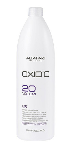 Oxidante Cremoso Alfaparf 20 Vol 1 Lt. Profesional