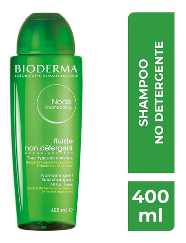 Bioderma Shampoo Nodé Fluido No Detergente 400ml