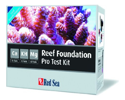 Red Sea Reef Kit De Prueba De Base  Calcio, Alcalinidad Y M