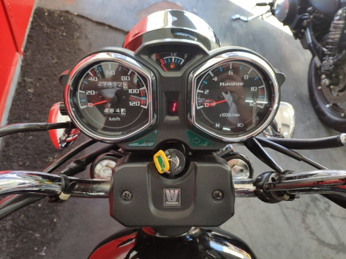 Imagem 7 de 11 de Haojue Chopper Road 150 2020 Preta Preto