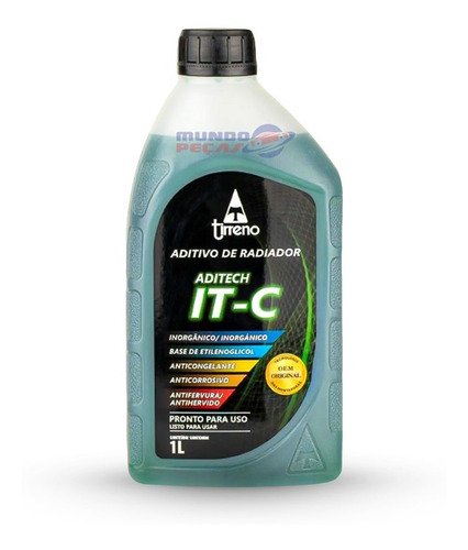 Aditivo Radiador Coolant Long Life Tirreno Verde Pronto Uso