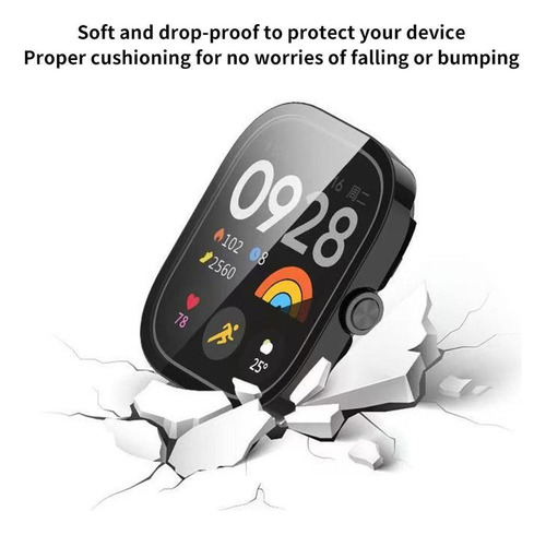 C Vidrio Y Funda Para Redmi Watch 5 Active/5 Lite, Versátil