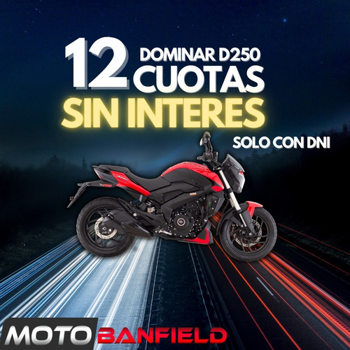 Imagen 3 de 15 de Bajaj Dominar 250 12 Cuotas Sin Interes
