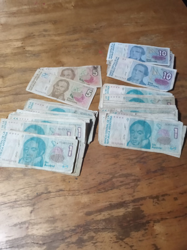 Australes De 1, 5 Y 10 Todos 5.500$ (Usado)