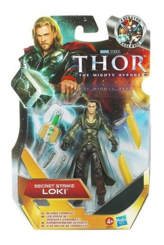Thor: El Mighty Avenger Figura De Acción # 04 secret Strike 