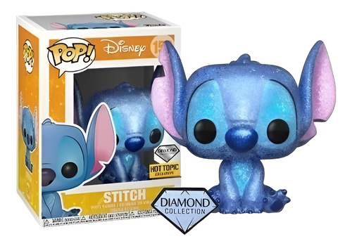 Funko Pop Disney Nuevo Exclusivo Hot Topic Diamond Stitch