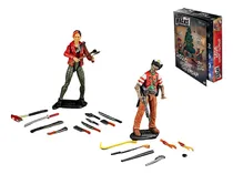 Comprar Pack Muñecos Articulados Con Accesorios Y Armas Escala Gijoe