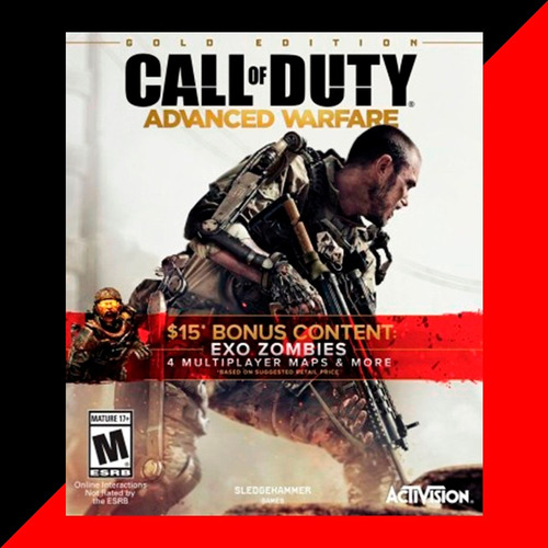 Call Of Duty Advanced Warfare Gold Edition Ps3 Caja Vecina