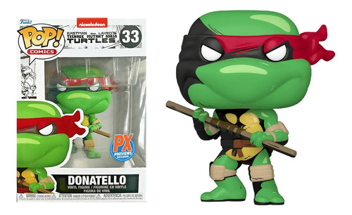 Funko Pop Donatello - Tortugas Ninja (33) Nickelodeon