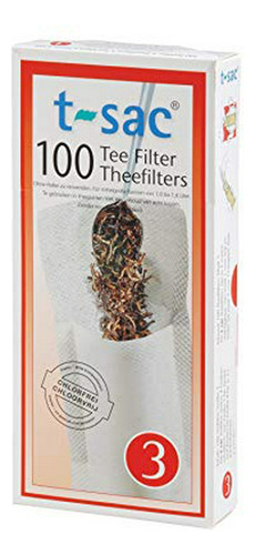 Bolsas De Filtro De Té T-sac, Infusor De Té Desechable, Tama