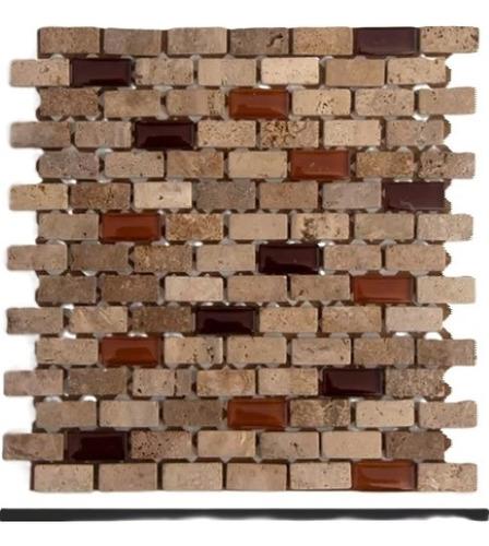 Malla Revestimiento 30x30 Travertino Muro Zapallo Revestylo