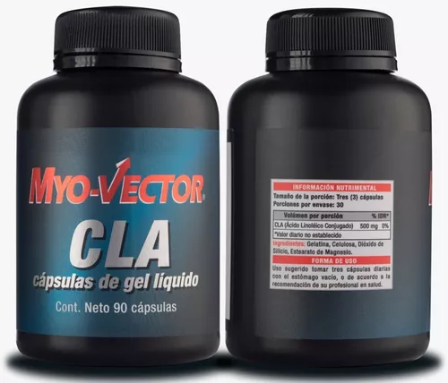 Cápsula de gel de sabor Myo Vector Cla 90 cápsulas