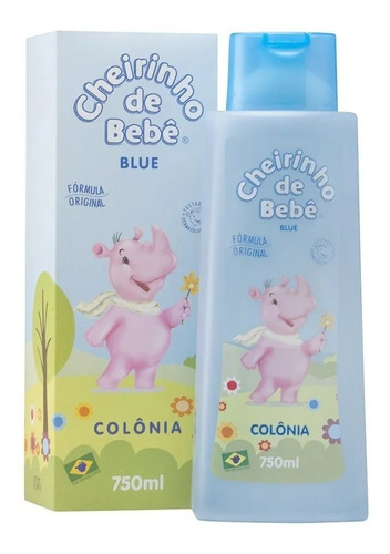 Colônia Cheirinho De Bebê Azul - 750ml