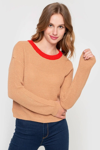 Sweater Suelto Suave Abrigado Casual Importado Vs Colores