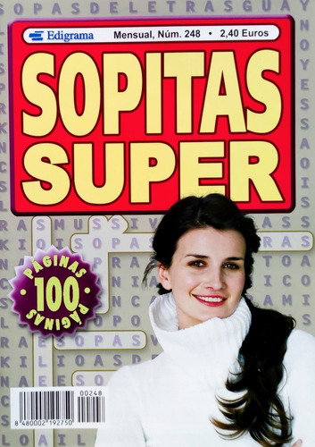 Sopas De Letras Sopitas Super  N° 248 - 100 Paginas