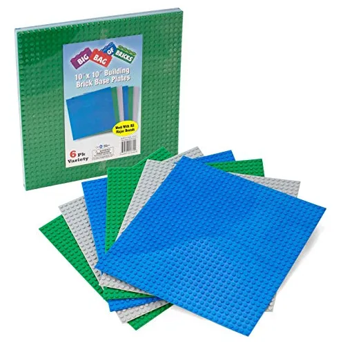Ladrillos De Construcción Directa Scs - Grandes 10 X 10 Pl
