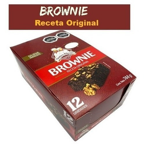 Brownie, Bizcocho Nutra Bien X 12 Unidades