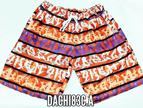 Bermudas Shores Playeros Para Niños. Talla Desde La 2 A La 8