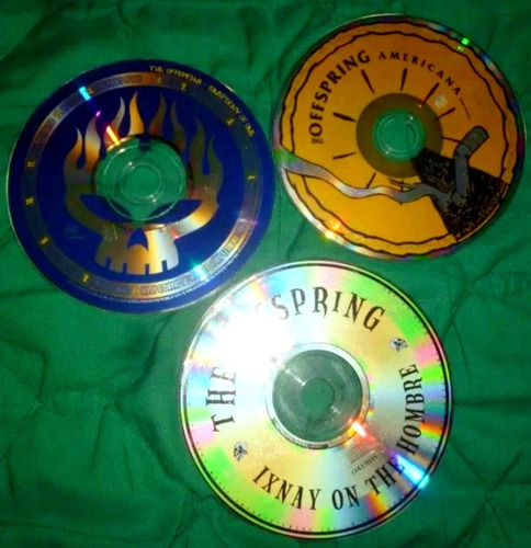 Combo De 3 Cds Del Grupo De Rock The Offspring 