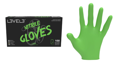 Guantes De Nitrilo L3vel 3 