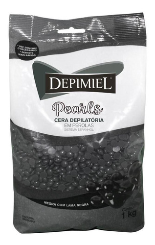 Cera Depilatória Depimiel Lama Negra Espanhol 1kg