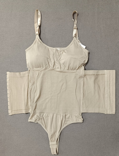 Body Reductor Modelador Con Faja Nude M/l