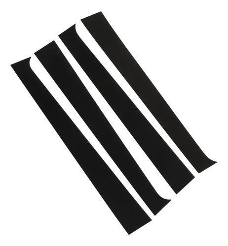4 Postes Negros Para Postes De Puerta, Postes De Pilar B Par