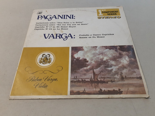Paganini/varga Lp Vinilo 1976 Nacional Excelente Estado 8/10