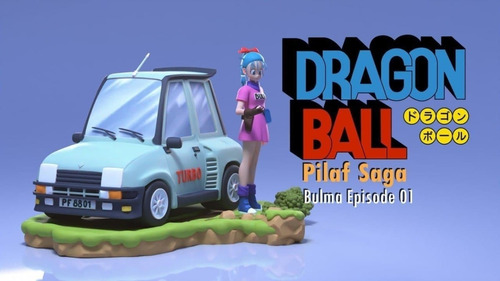 Archivo Stl Impresión 3d - Dragon Ball - Bulma Pilaf Saga