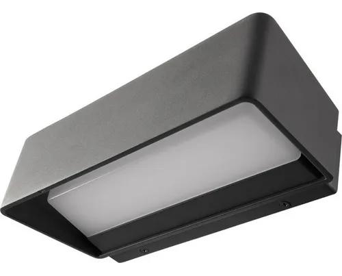 Luminaria Aplique Spot Farol Bidireccio Led 13w Ip65 Mas Led Estructura Gris Grafito