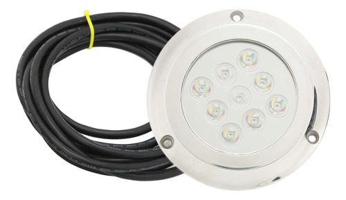 Luz Submarina Para Yates Dc 12v24v De Vidrio Templado Ip68