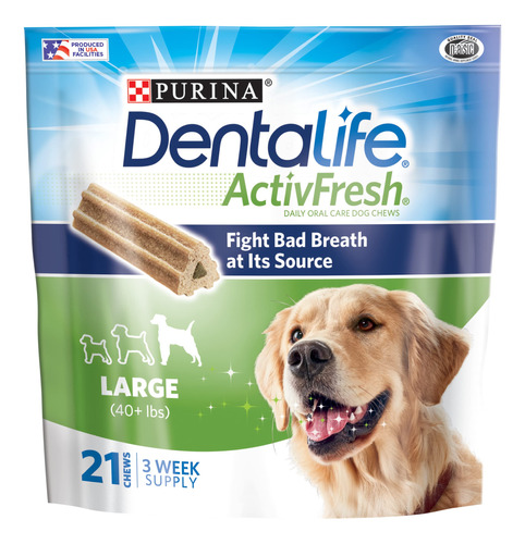 Purina Dentalife - Masticables Dentales Para Perros Grandes,