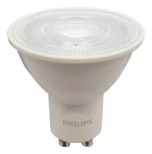 Pack X10 Dicroicas Led Philips Gu10 5w = 50w Calidas Fria