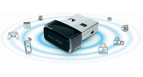 01 Mini Adaptador Wifi Usb Tp Link Tl Wn725n 150mbps